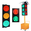  Solar LED Traffic Stop Light Red/Green Stop And Go Light Industrial Led Traffic Signal Light
