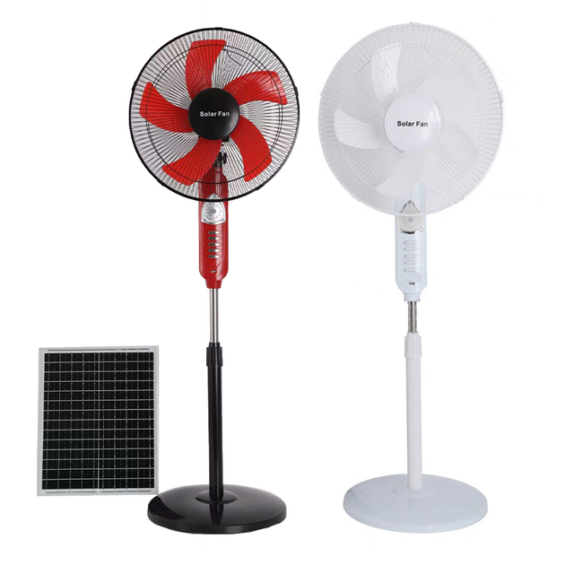 16 Inch Wireless Rechargeable Solar Stand Fan