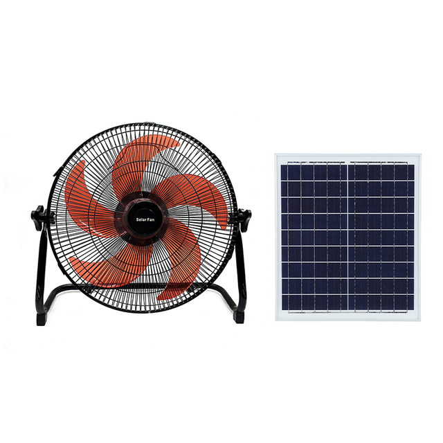 Portable Rechargeable Solar Electric Fan 
