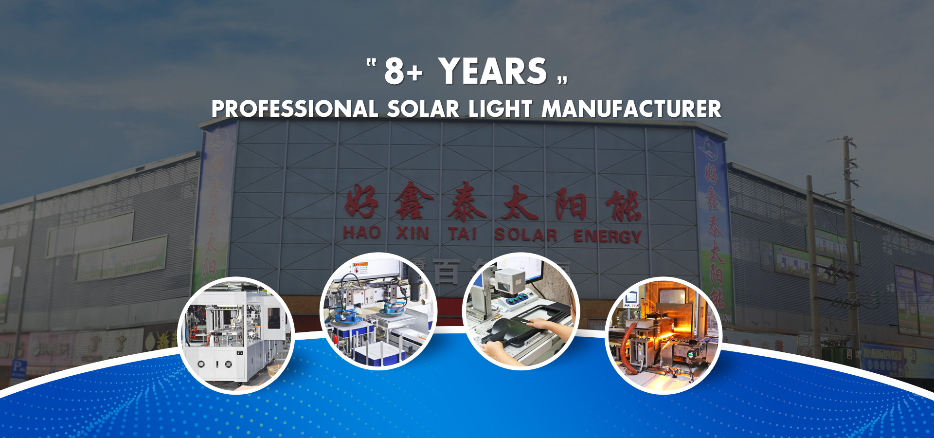 Professional solar light manufacturer