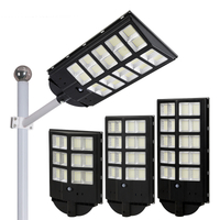 Enhance Security and Brightness100W 200W 300W Solar Powered Street Lights