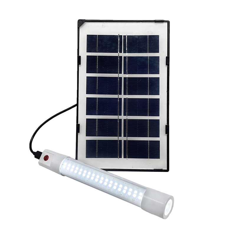 Outdoor Camping Solar Tube Light Emergency Solar Torch Flashlight