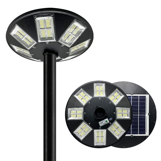 High Brightness Waterproof Ufo All in One Solar Street Lights with Remote Control