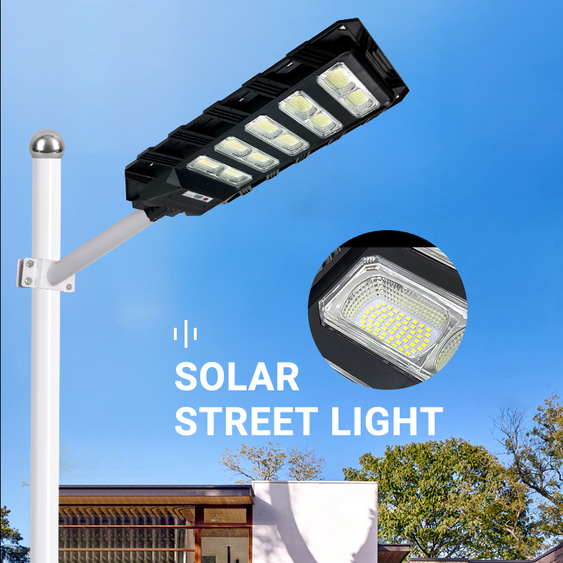 Highway Streetlight 100W 200W 300W 400W Outdoor All In One Led Solar Street Light