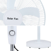 16 inch 5-Blade Oscillating Adjustable Standing Pedestal Solar Fan