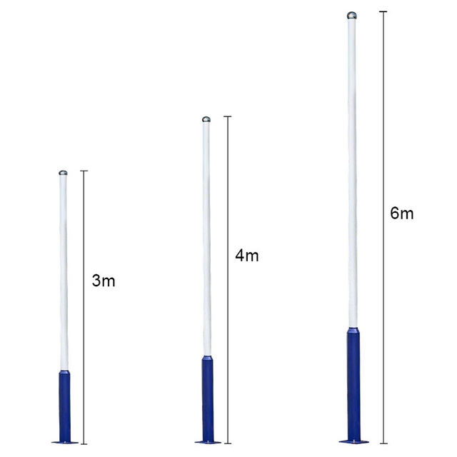 3m 4m 5m Solar Street Light Pole 