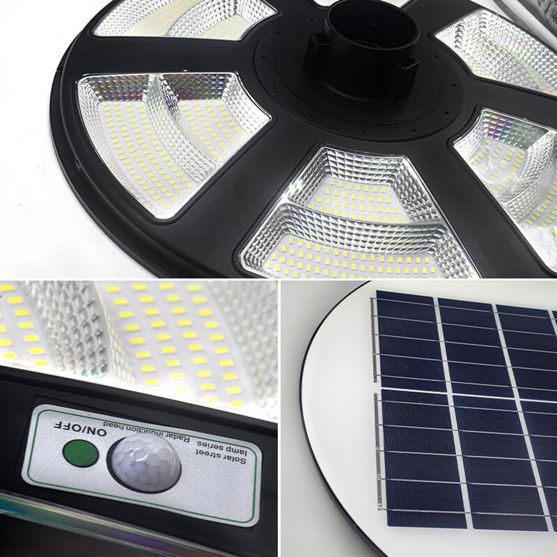 Removable Solar Garden Light Waterproof LED 600W UFO Solar Street Light