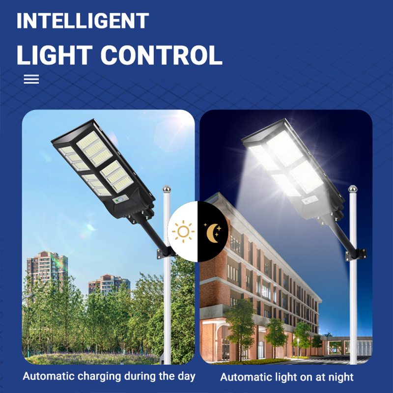 100w 200w 300w Integrated Solar Powered Street Light
