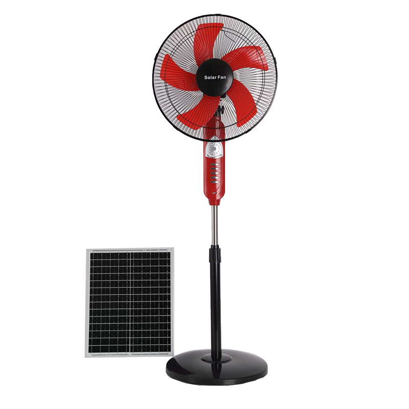 16 Inch Wireless Rechargeable Solar Stand Fan