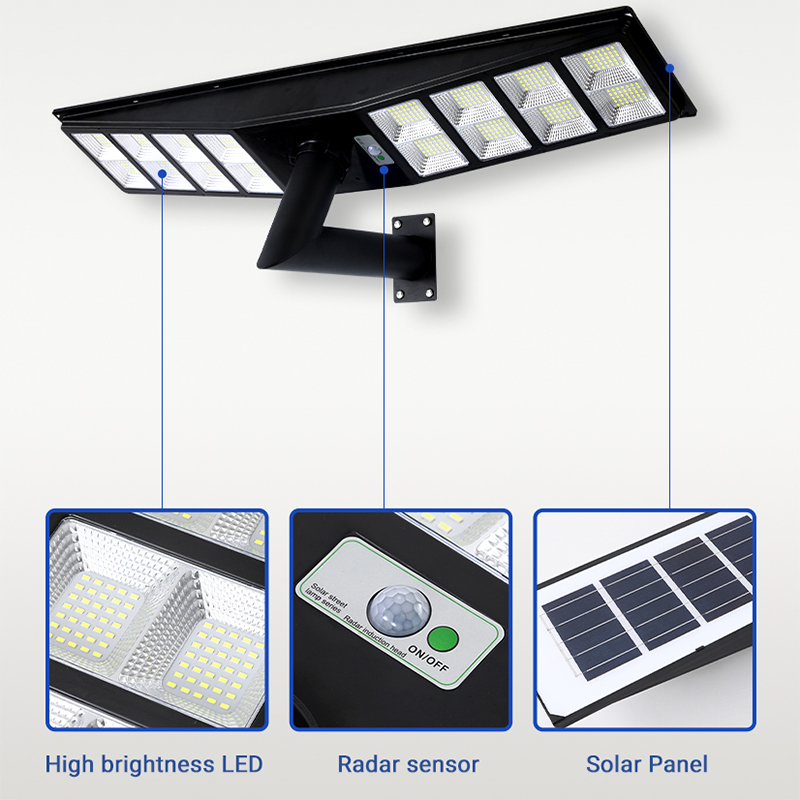 Double-headed Design Outdoor All in One Solar Street Light